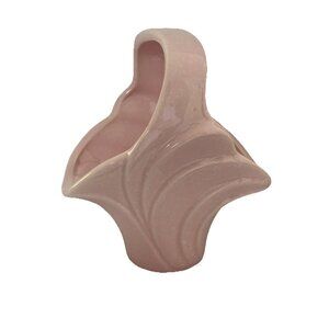 Imperial USA Pottery F38 Pink Basket